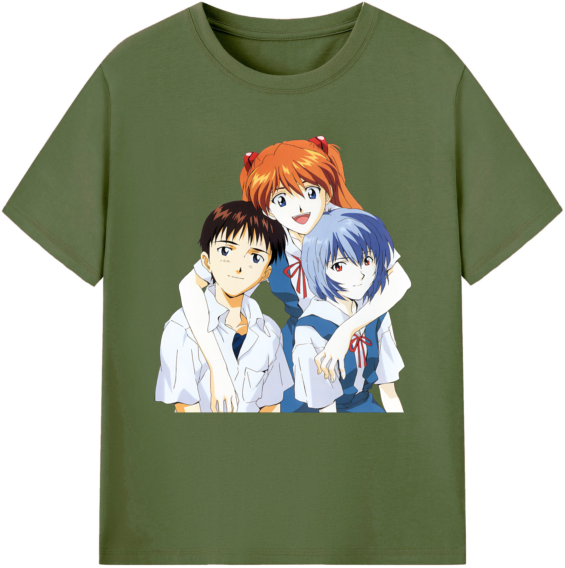 （画像用） EVA 新世紀エヴァンゲリオン 綿100％半袖Tシャツ（フロントプリント）